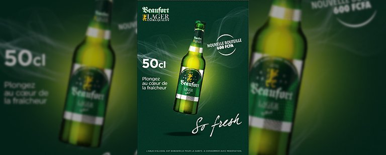 Beaufort présente sa nouvelle bouteille 50cl à Libreville