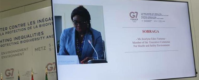 Sobraga invitée au G7 de l’Environnement de Metz en France