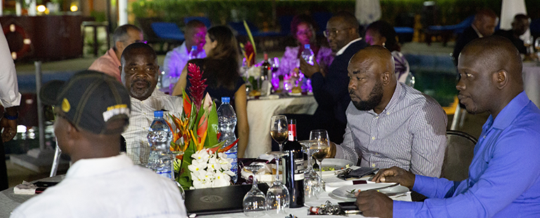 LE BEACH CLUB ACCUEILLE LE WINE DINNER DE SOVINGAB