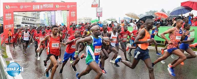 PRES DE 6000 COUREURS POUR LE 10KMS DE MASUKU