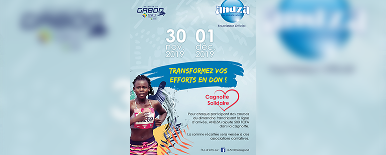 Andza lance la cagnotte solidaire du Marathon