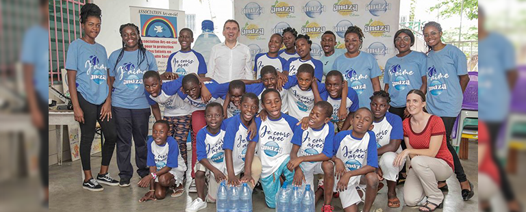 La cagnotte solidaire Andza au profit de trois orphelinats