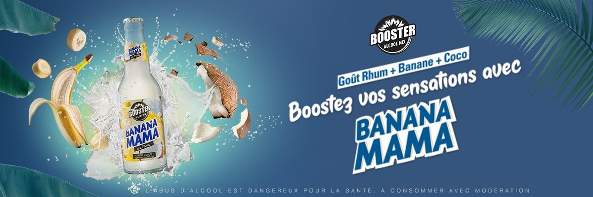 DECOUVREZ LA NOUVELLE SENSATION BOOSTER : BANANA MAMA !